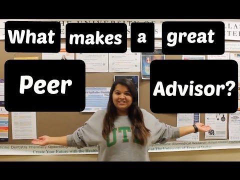 Utd Peer Advisor Application Video