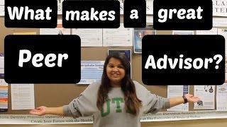 UTD Peer Advisor Application Video
