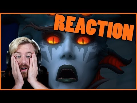 AZSHARA'S ETERNAL PALACE CINEMATIC REACTION | World of Warcraft Battle for Azeroth