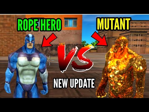 rope hero VS mutant || biggest challenge || rope hero vice town || Pagal gamerz