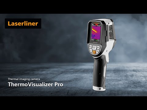 This innovative thermal camera determines surface temperatures...