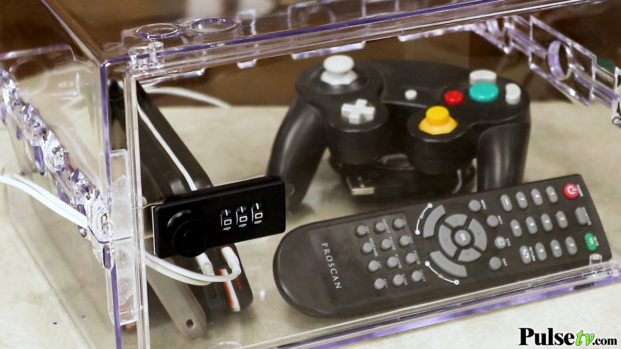 Clear Lockable Box with Adjustable Combination