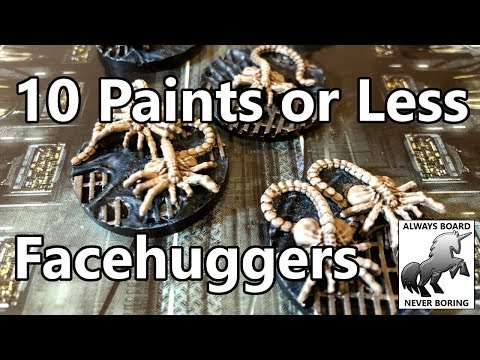 How to Paint Facehuggers (10 Paints or Less)