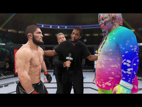 Khabib Nurmagomedov vs. Simple Dimple - EA Sports UFC 4 - Crazy Rematch 👊🤪