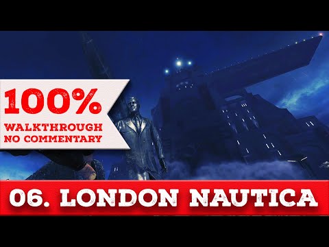 Wolfenstein: The New Order Walkthrough (Über difficulty,All Collectibles) part6 LONDON NAUTICA