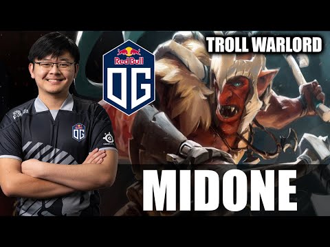 MidOne - TROLL WARLORD Gameplay - 7.28 - The Best Carry Guide - Dota 2 Pro Games - Full Gameplay
