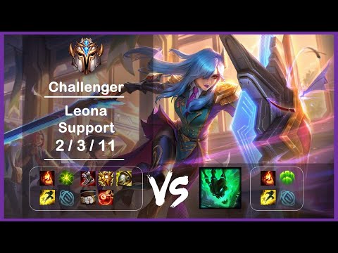 KR Challenger Replays Support Leona vs Thresh Ep.4091