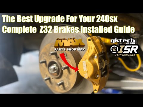HOW TO INSTALLED Z32 BRAKEs ON YOUR NISSAN 240SX S14 PT.1
