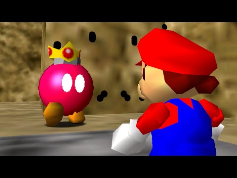 Super Mario 64 Ocarina Of Time - 100% Walkthrough Part 4 Gameplay - Bob-Omb City & Dodongo's Cavern