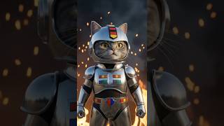 宇宙刑事ギャバン新番組予告的な猫たち🐱