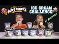 ICE CREAM CHALLENGE Ben Jerry S 16 Flavor Taste Test