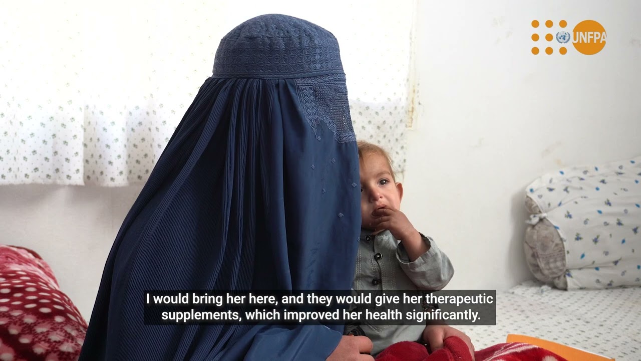 Nutrition status of women and children in Afghanistan, UNFPA