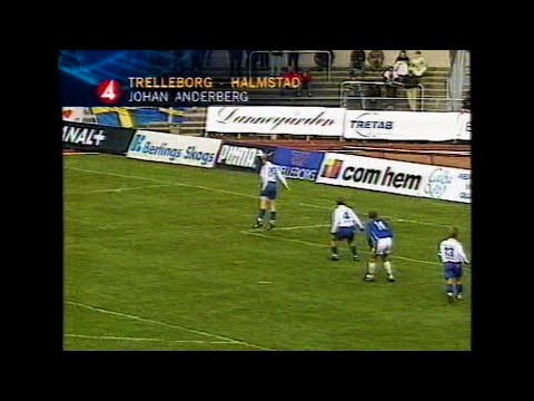 Trelleborgs FF - Halmstads BK (Allsvenskan 2000)