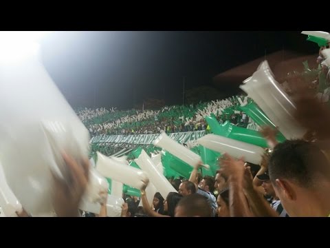 "Atletico Nacional 3 vs Sporting Cristal 0/ Copa Bridgestone Libertadores 1 Marzo 2016 Fase De Grupos" Barra: Los del Sur &bull; Club: Atlético Nacional