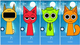 Sprunki 🆚 Red Sprunki 🆚 Incredibox sprunki ( COVER) Tiles Hop Edm