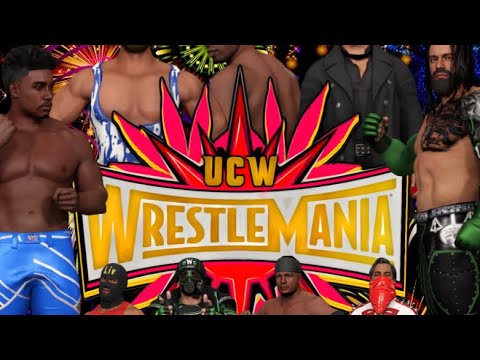 UCW WRESTLEMANIA FULL MATCH CARD