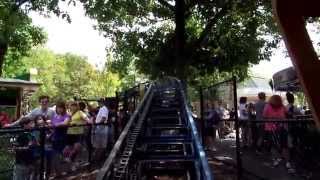 preview picture of video 'POV Lil' Phantom Roller Coaster Kennywood Park'