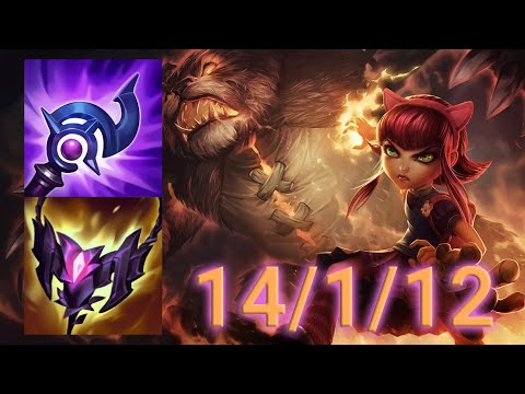 Annie Mid VS Twisted Fate | NA GrandMaster Patch 12.20