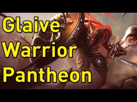 ♥ Pantheon Skins - Glaive Warrior Pantheon