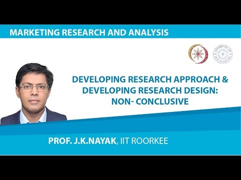 Lecture 3 Developing Research Approach Developing Research Design Non Conclusive