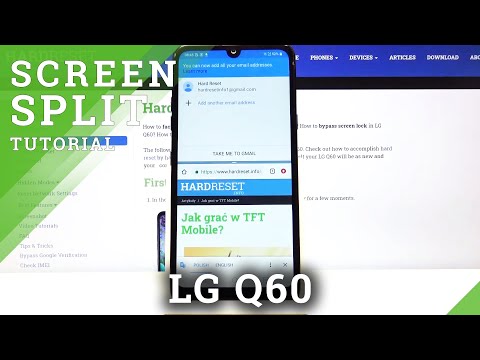 How to Activate Split Screen Feature in LG Q60 – Use Two Apps at the Same Time