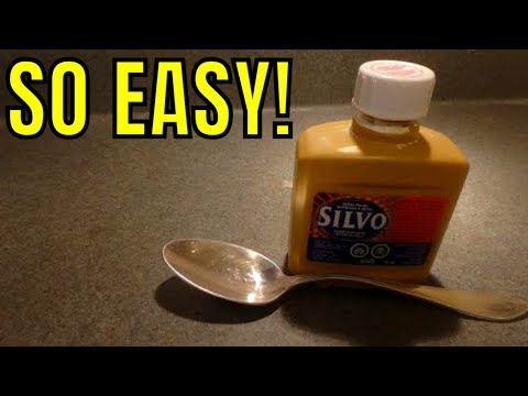 Cleaning Silver with Silvo Metal Polish | In 3 Minutes Or Less!