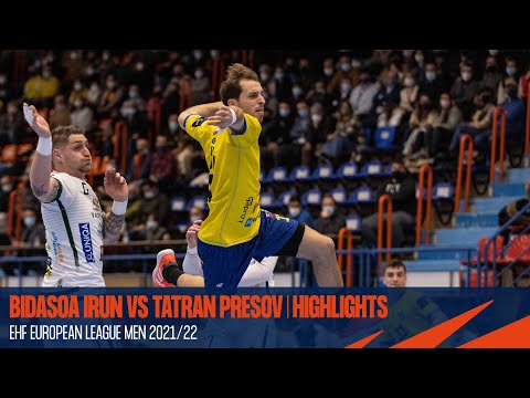 Bidasoa Irun vs TATRAN Presov | Highlights | Round 7 | EHF European League Men 2021/22