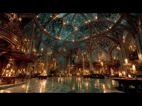 Unwind in Celesthall: Medieval Music for a Serene Evening Routine