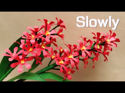 ABC TV | How To Make Paper Flower With Shape Punch #2 (Slowly)- Craft Tutorial