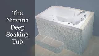 Nirvana Japanese-style Deep Soaking Bath - Product Overview