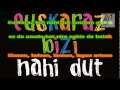 Euskaraz bizi nahi dut - Esne Beltza | Karaokea ...