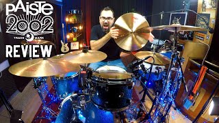 Paiste 2002 Cymbals Review