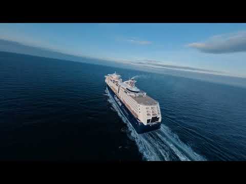 Dronefilm fra Color Fantasy Oslo - Kiel - Color Line Cruises