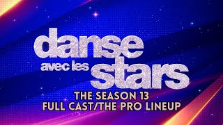 Danse Avec Les Stars Season 13 Cast Revealed! | The Season 13 Pro Lineup!