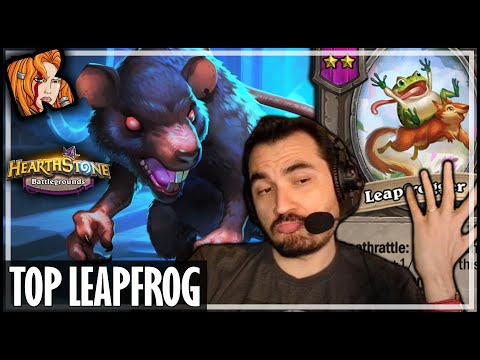 MY TOP LEAPFROG IN A LONG TIME! - Hearthstone Battlegrounds