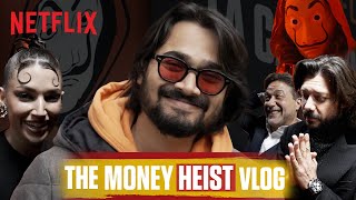 Bhuvan Bam Meets The Money Heist Cast in Spain!  @