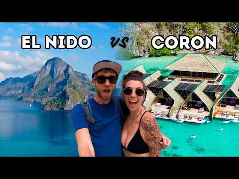 Which Island is BETTER El Nido or Coron in Palawan?