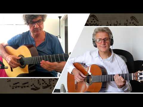 Prelude 2 BWV934 - Johann Sebastian Bach - Serge Merlaud & Gilles Rea