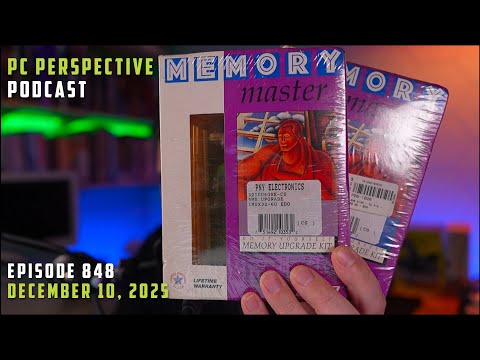 PCPer Podcast 848: Weekly DDR5 Discussion, AMD Redstone, Steam on Windows 7, Noctua 3D Filament, etc