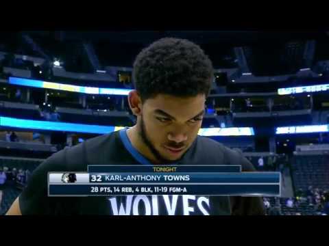 Karl-Anthony Towns on Minnesota's win over Denver