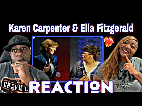 THE MOST BEAUTIFUL PERFORMANCE EVER!!!  KAREN CARPENTER & ELLA FITZGERALD MEDLEY (REACTION)