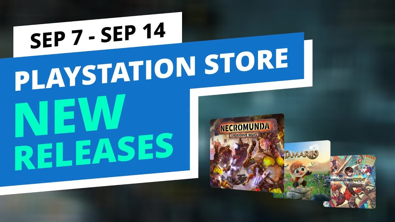 New Games in the official PlayStation Store, Sep 7 - Sep 14