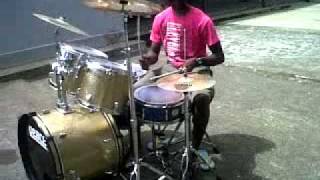 Joshua on drums ( SSPS drummer)