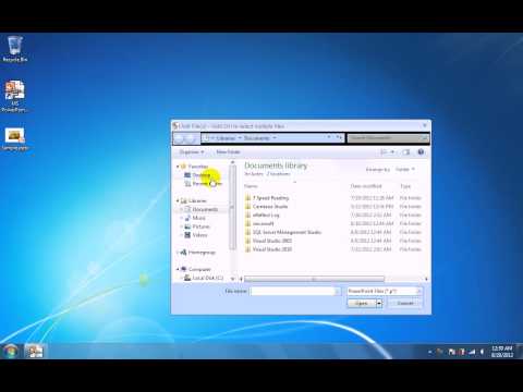MS PowerPoint To AVI Video Batch Converter Software