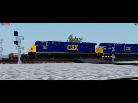 Rebuild leads a 5 locomotive E209 with a friendly engineer