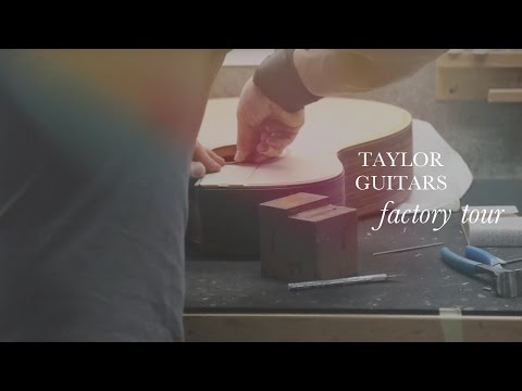 Taylor Guitars Factory Tour (Full Tour)  •  Wildwood Guitars