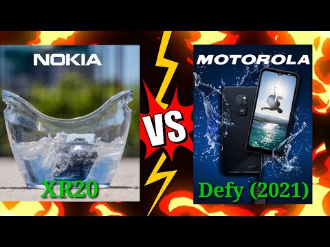 WHICH RUGGED PHONE IS BEST NOKIA XR20 VS MOTOROLA DEFY 2021?