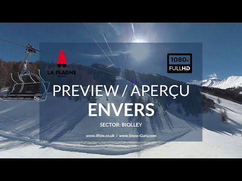 Full HD preview video: Biolley Envers chairlift, La Plagne