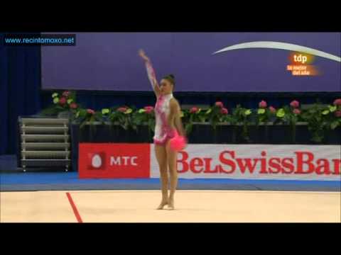 Natalia Garcia Ball Team Competition European Championships Minsk 2011
