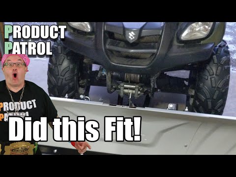 Installing a Kolpin Switchblade Snow Plow Onto My ATV